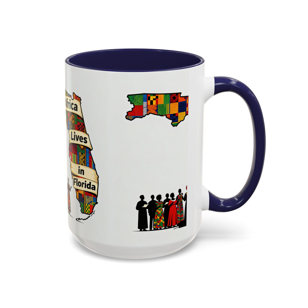 Africa Lives in Florida Accent Coffee Mug