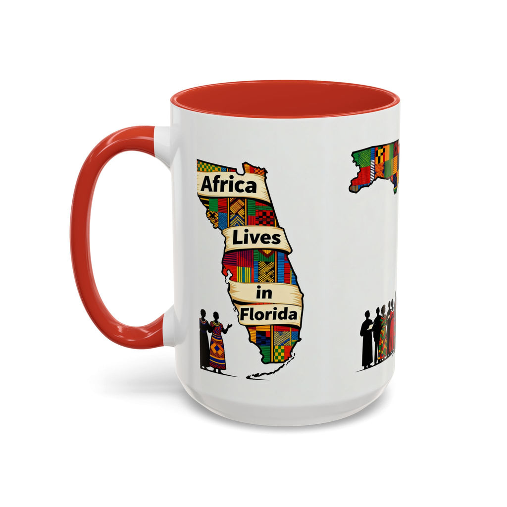 Africa Lives in Florida Accent Coffee Mug