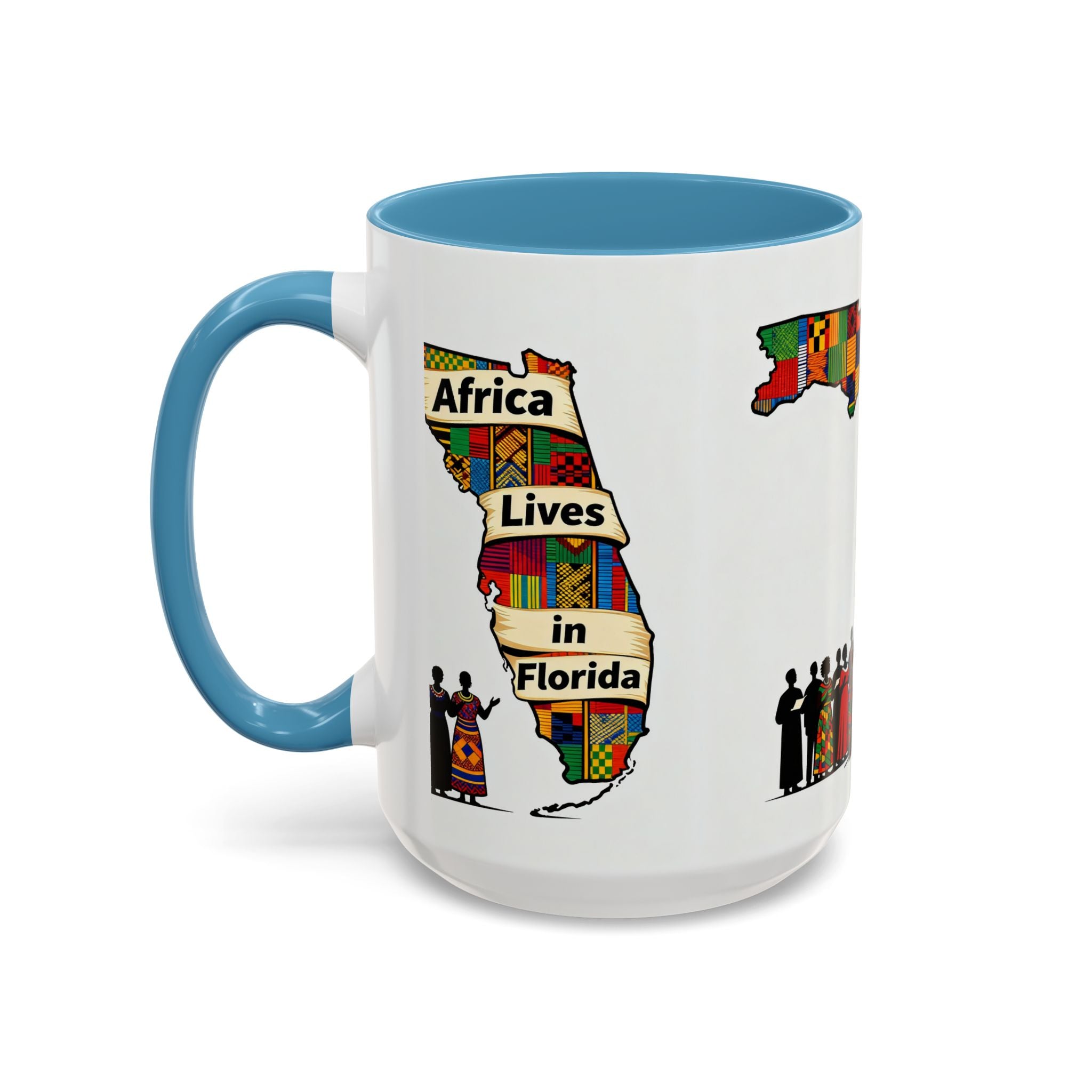 Africa Lives in Florida Accent Coffee Mug