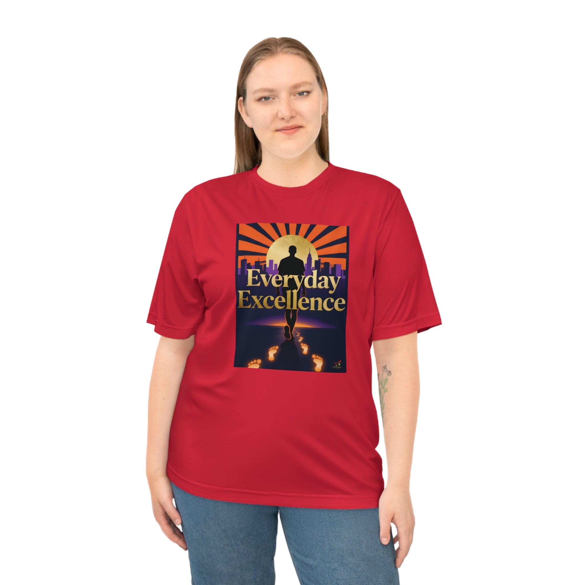 Everyday Excellence Performance T‑Shirt — Motivational Running Tee