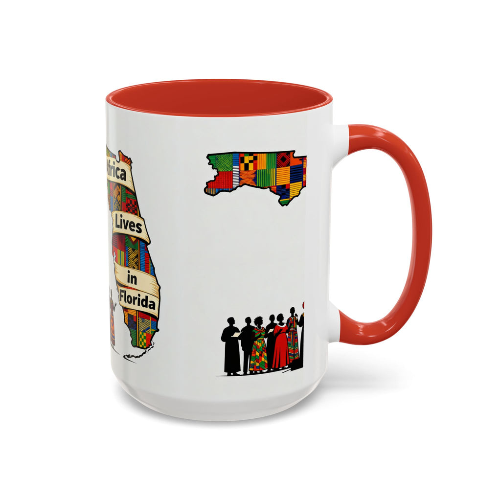 Africa Lives in Florida Accent Coffee Mug