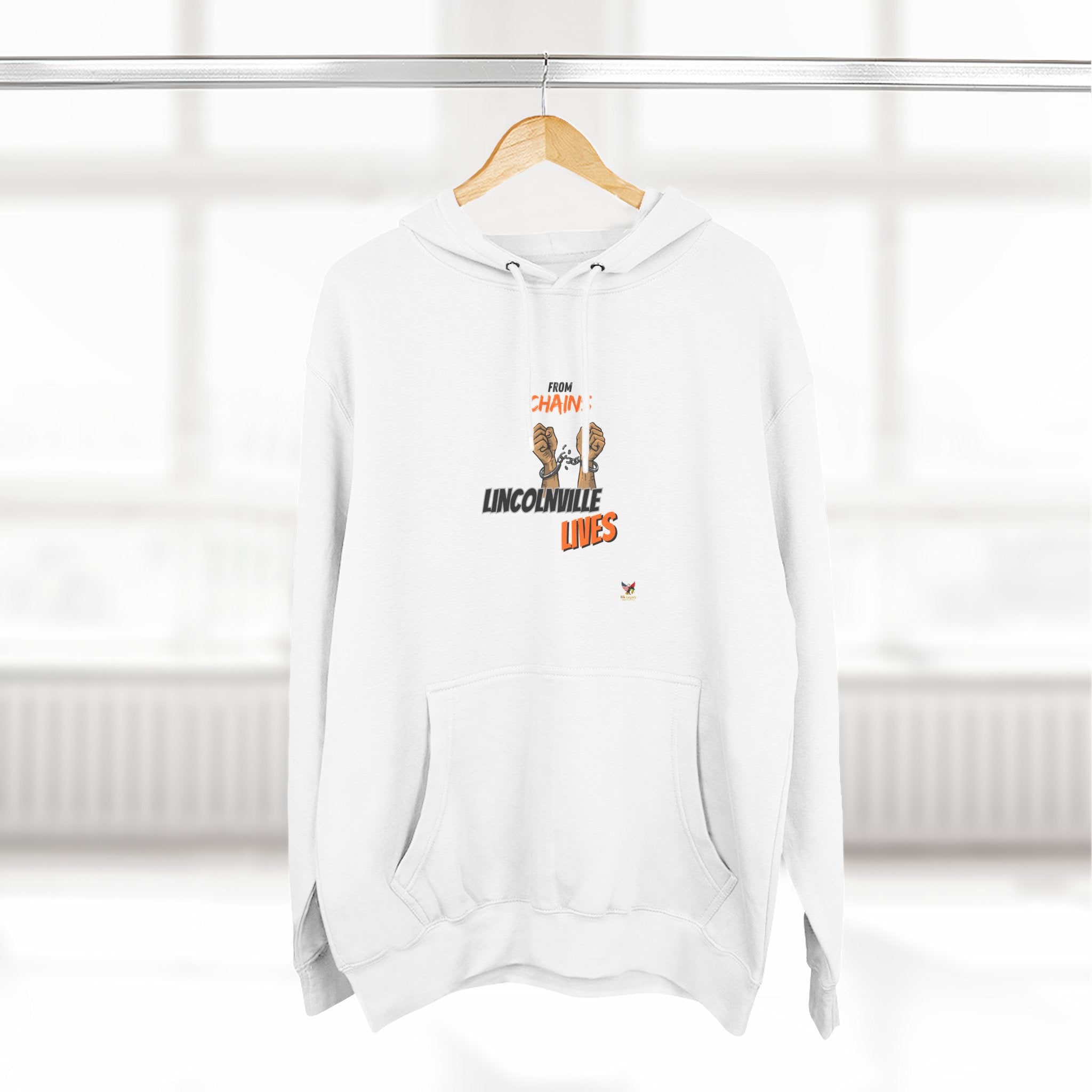 Lincolnville Lives Three-Panel Fleece Hoodie