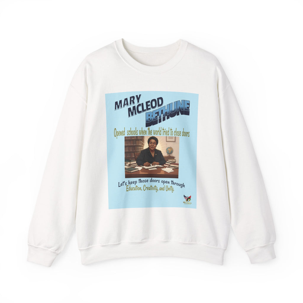 Inspirational Crewneck Sweatshirt - Mary McLeod Bethune Quote