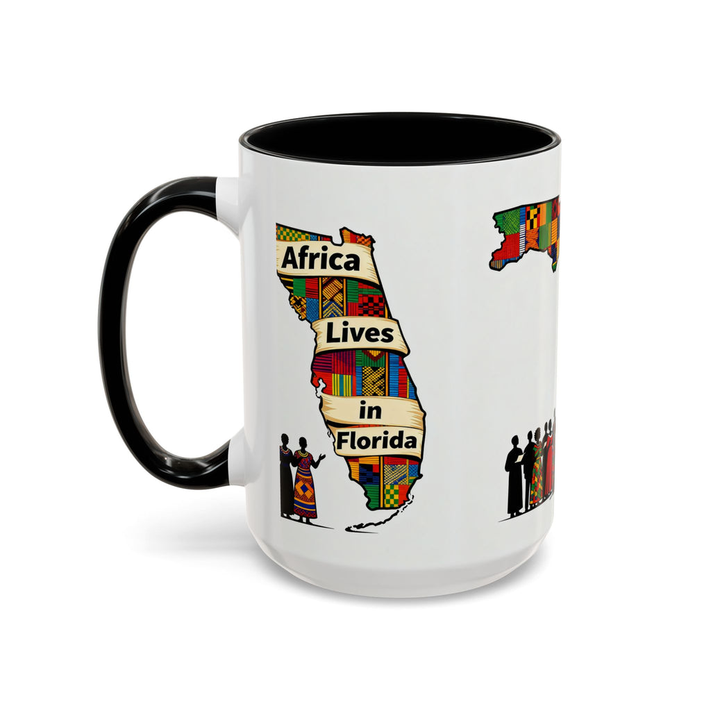 Africa Lives in Florida Accent Coffee Mug