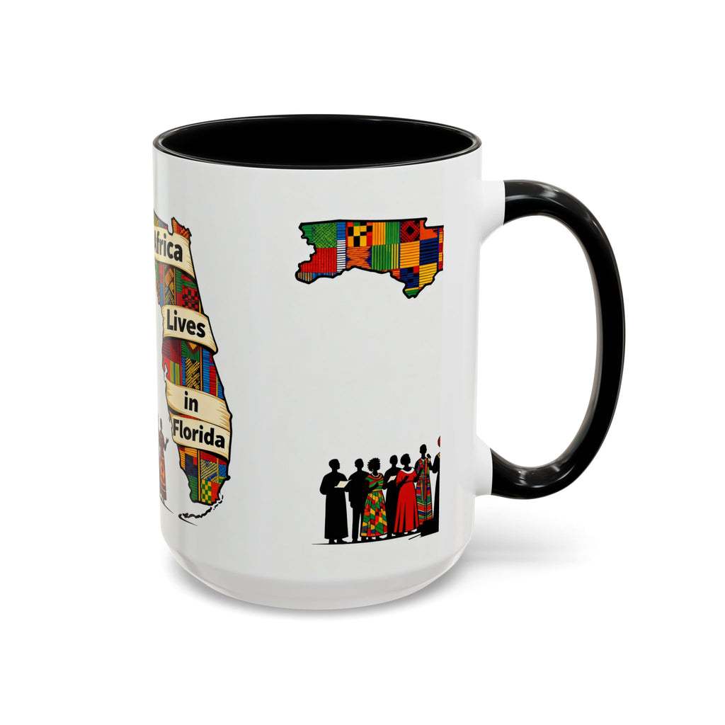 Africa Lives in Florida Accent Coffee Mug