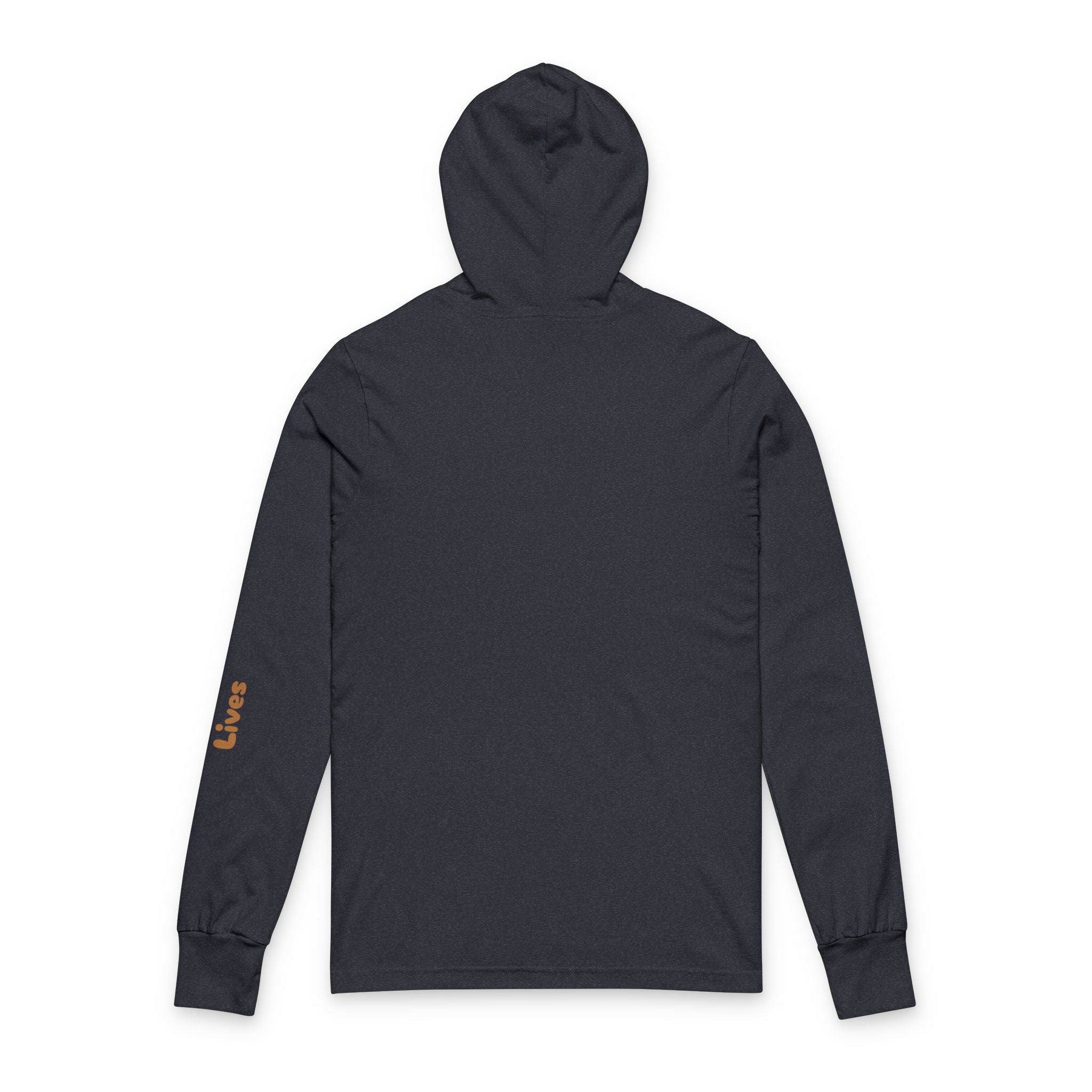 Lincolnville Lives Hoodie Tee — Vintage Lincolnville Travel Poster Long-Sleeve Hooded Shirt