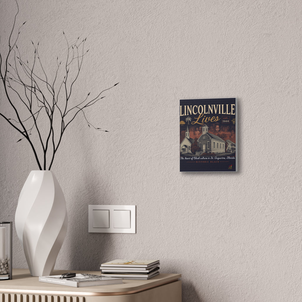 Lincolnville Lives Canvas Wall Art — Historic Black Culture St. Augustine Print