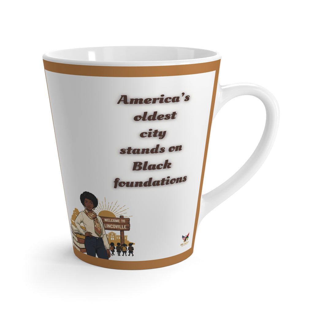 Inspirational Latte Mug - Celebrate Black Heritage