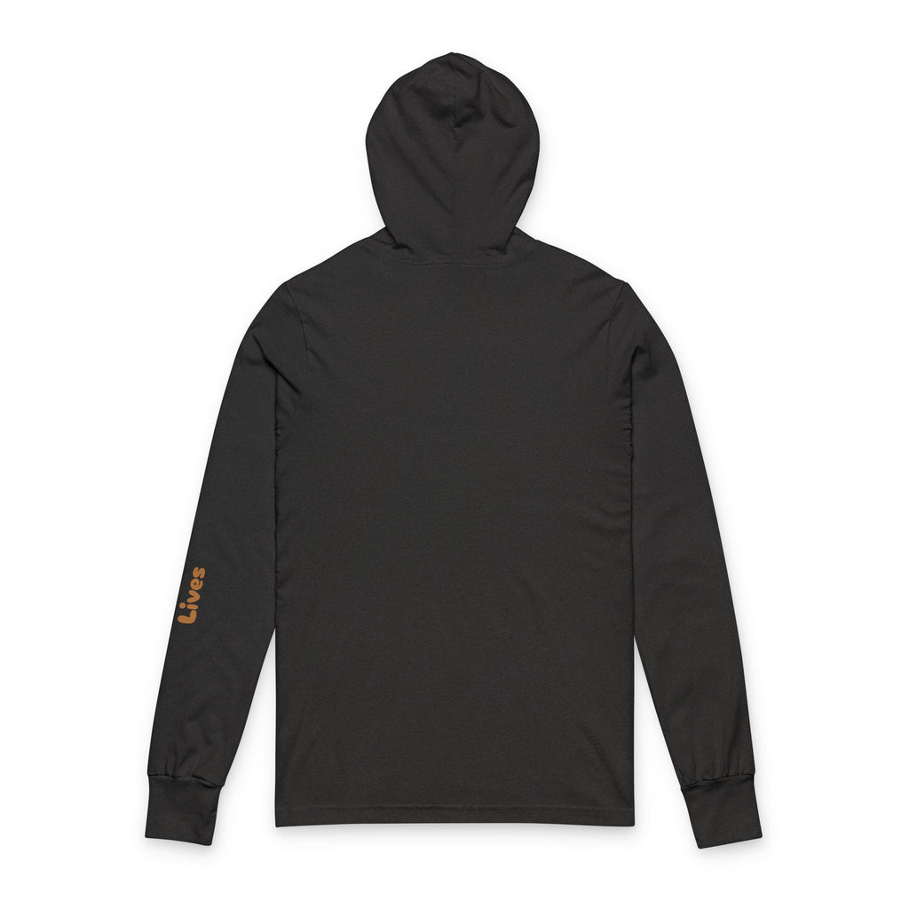 Lincolnville Lives Hoodie Tee — Vintage Lincolnville Travel Poster Long-Sleeve Hooded Shirt