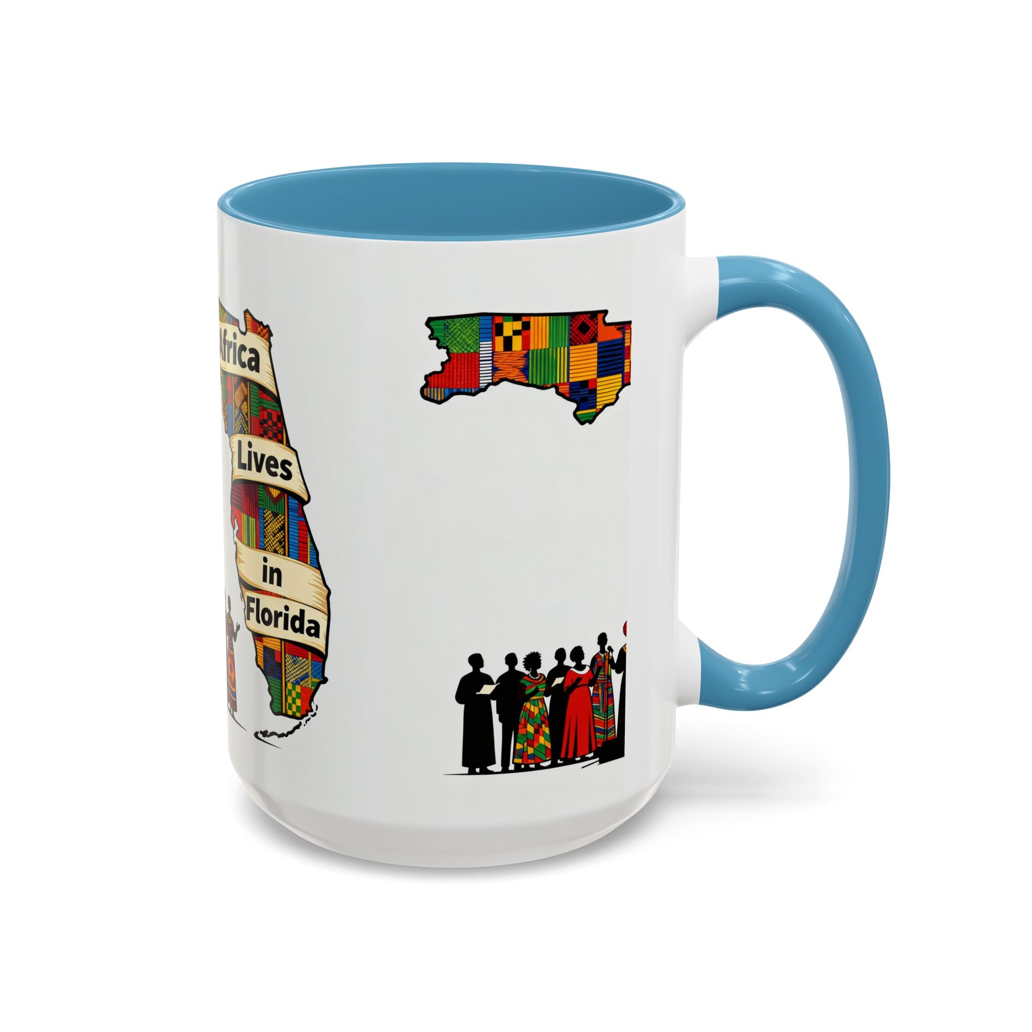Africa Lives in Florida Accent Coffee Mug