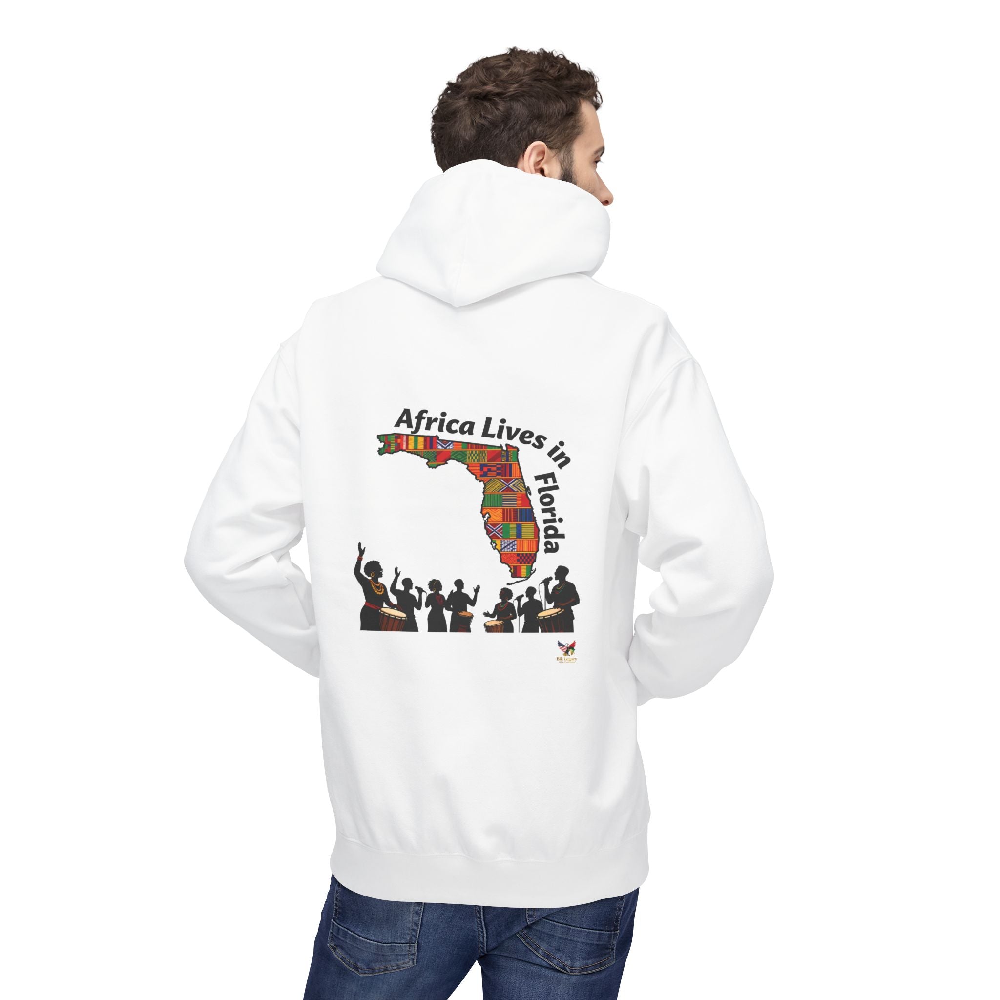 Africa Lives in Florida Fleece Hoodie