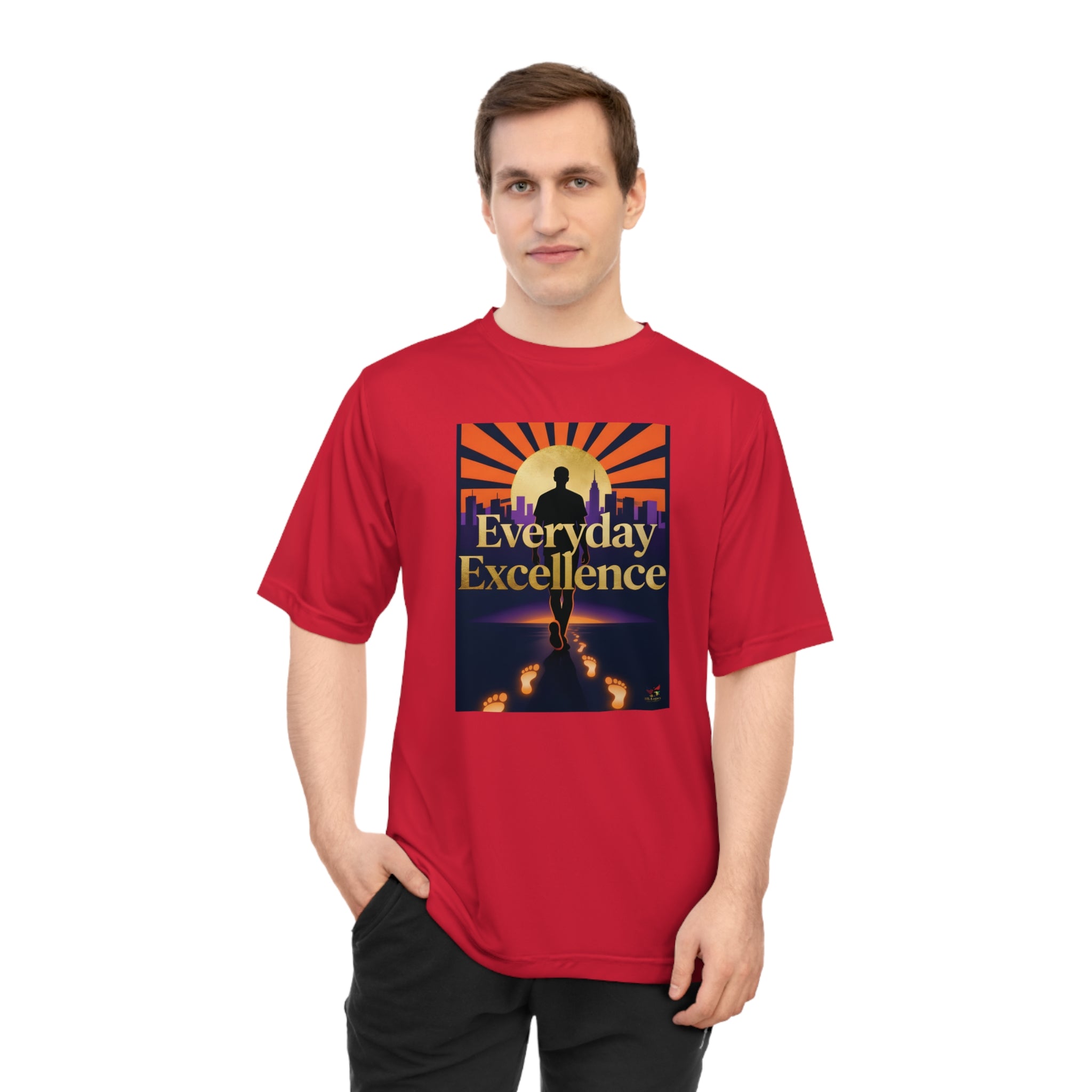 Everyday Excellence Performance T‑Shirt — Motivational Running Tee