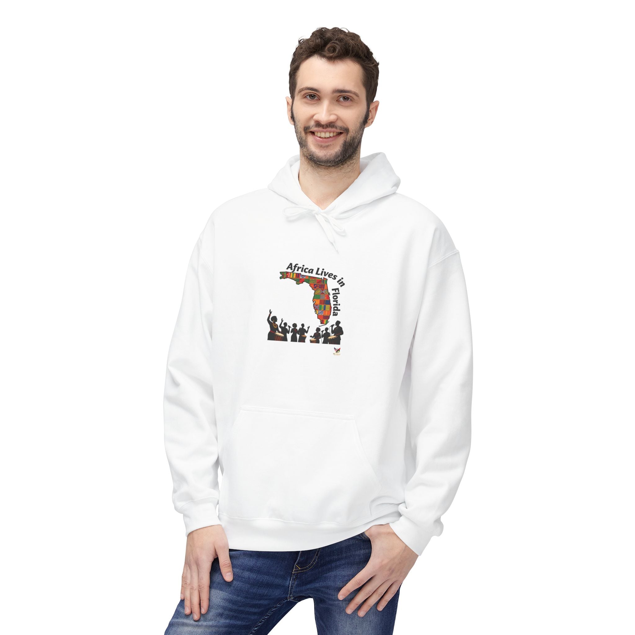 Africa Lives in Florida Fleece Hoodie
