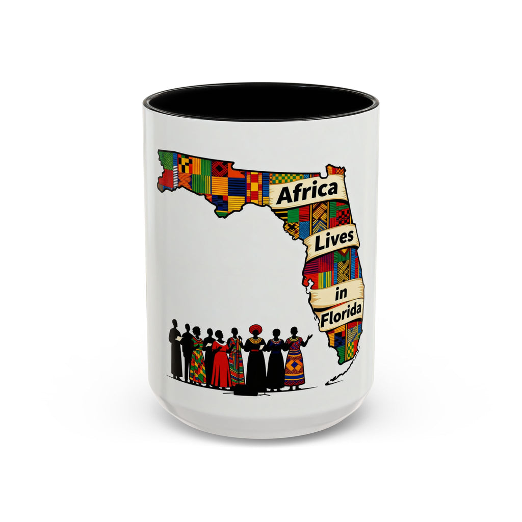 Africa Lives in Florida Accent Coffee Mug