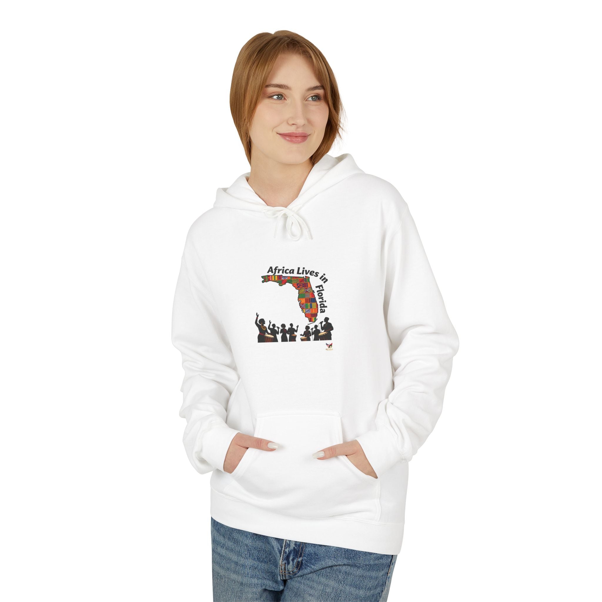 Africa Lives in Florida Fleece Hoodie