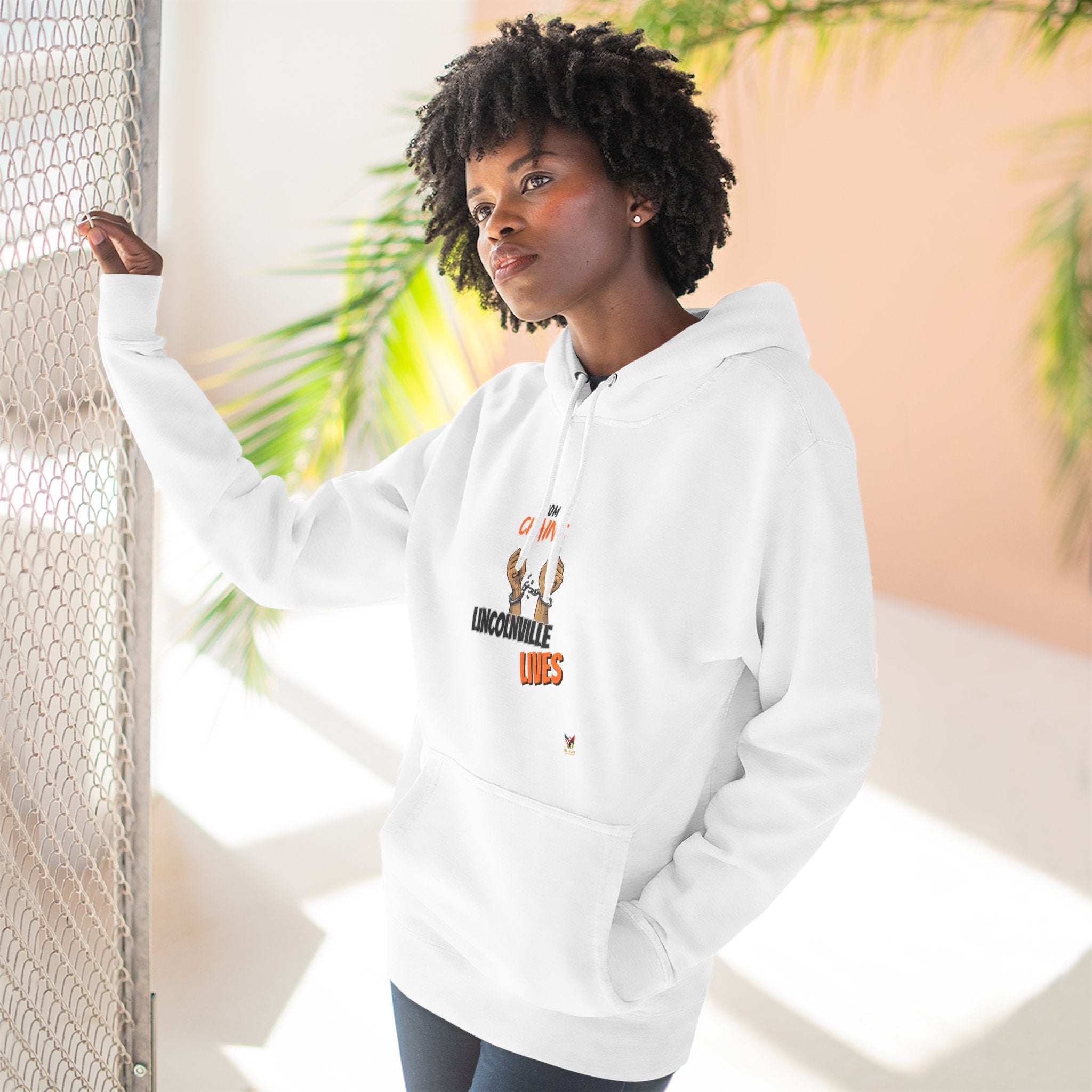 Lincolnville Lives Three-Panel Fleece Hoodie