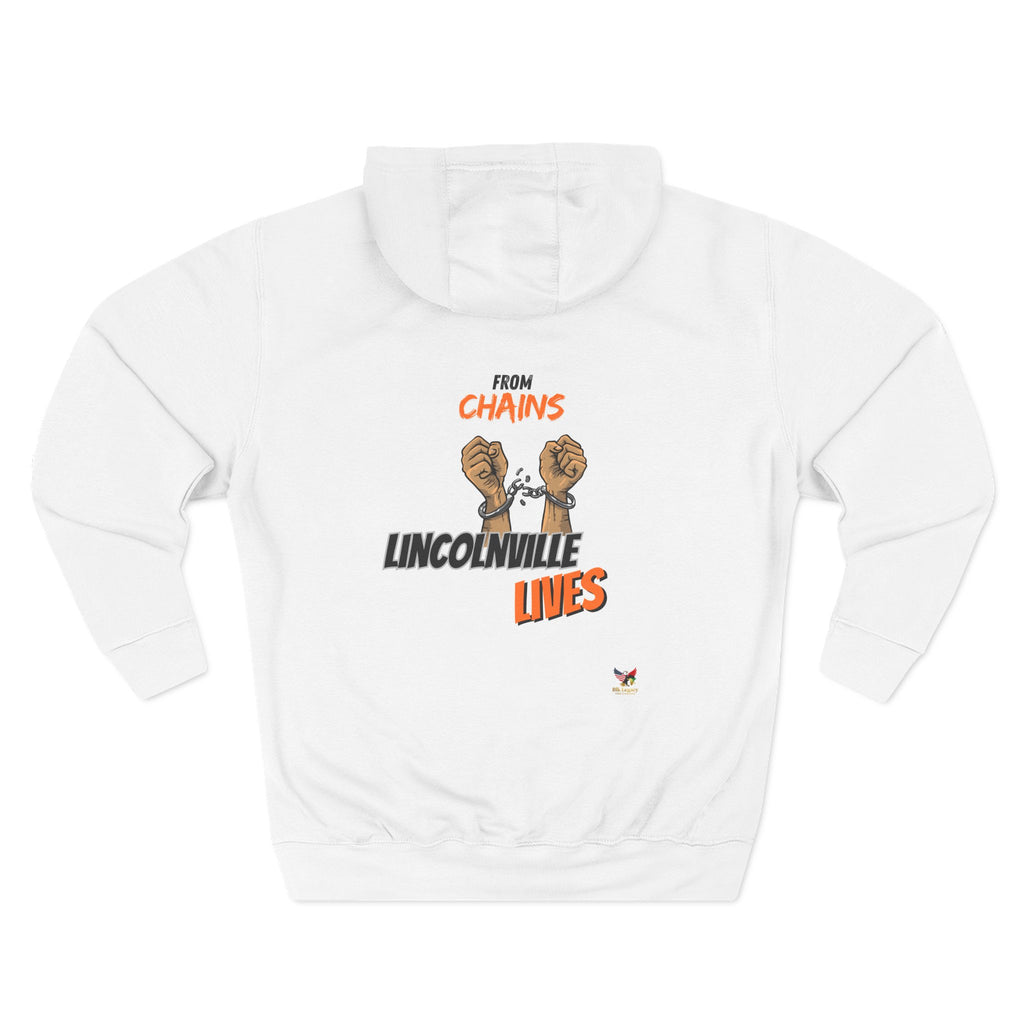 Lincolnville Lives Three-Panel Fleece Hoodie