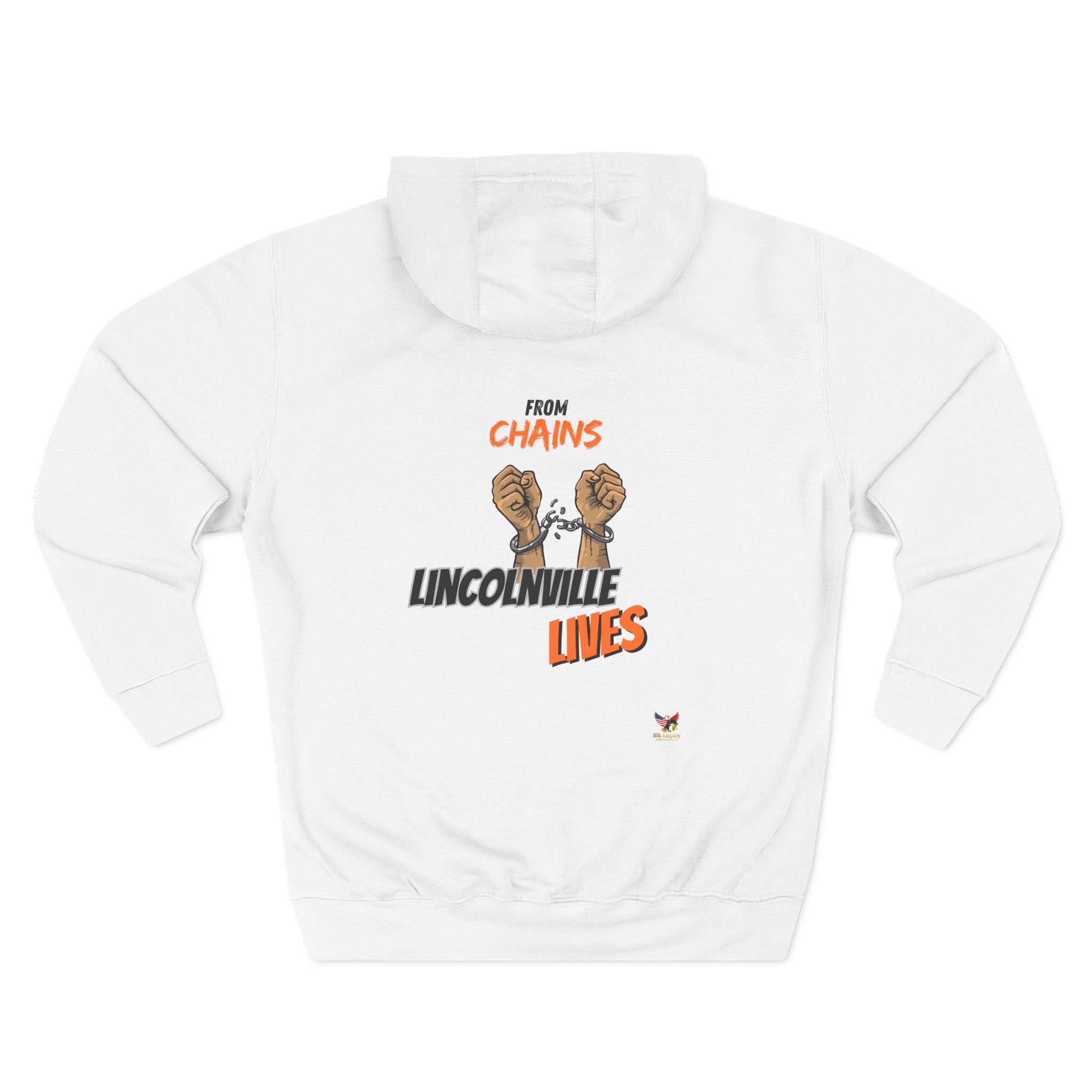 Lincolnville Lives Three-Panel Fleece Hoodie