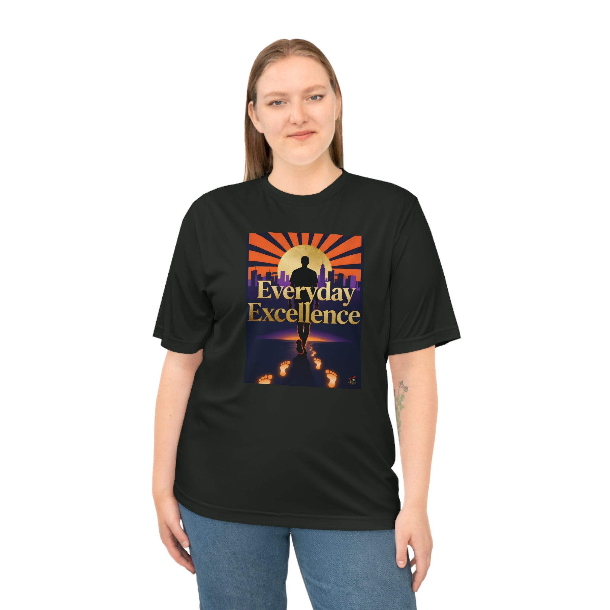 Everyday Excellence Performance T‑Shirt — Motivational Running Tee